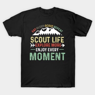 Scout Scouting Camping Hiking Gift T-Shirt